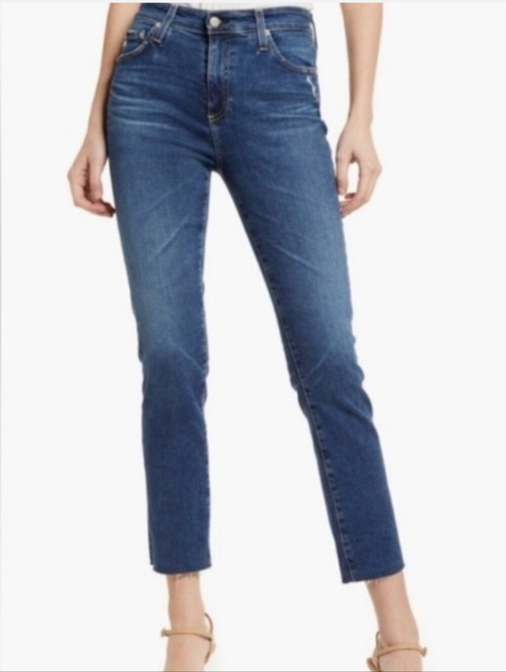 AG Adriano Goldschmeid Mari Crop Jeans 27